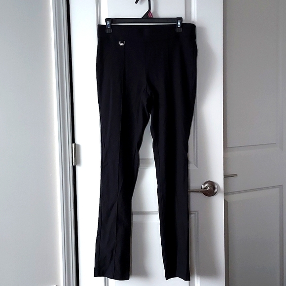 Rafaella Pants - Rafaella Comfort long black pants 10